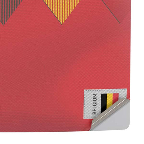Belgium Soccer Flag PS5 Pro Console Skin